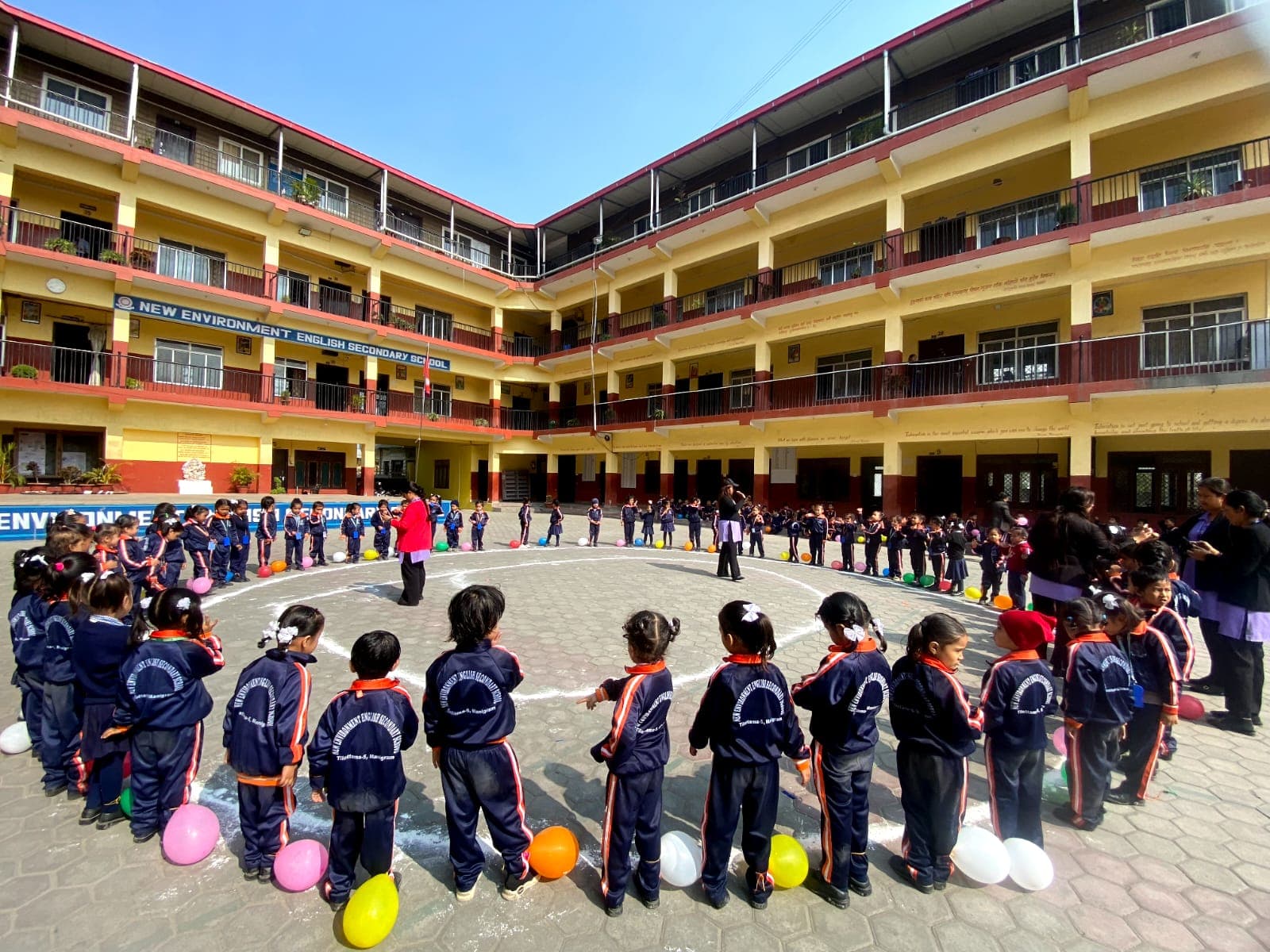 New Environment English Secondary School campus